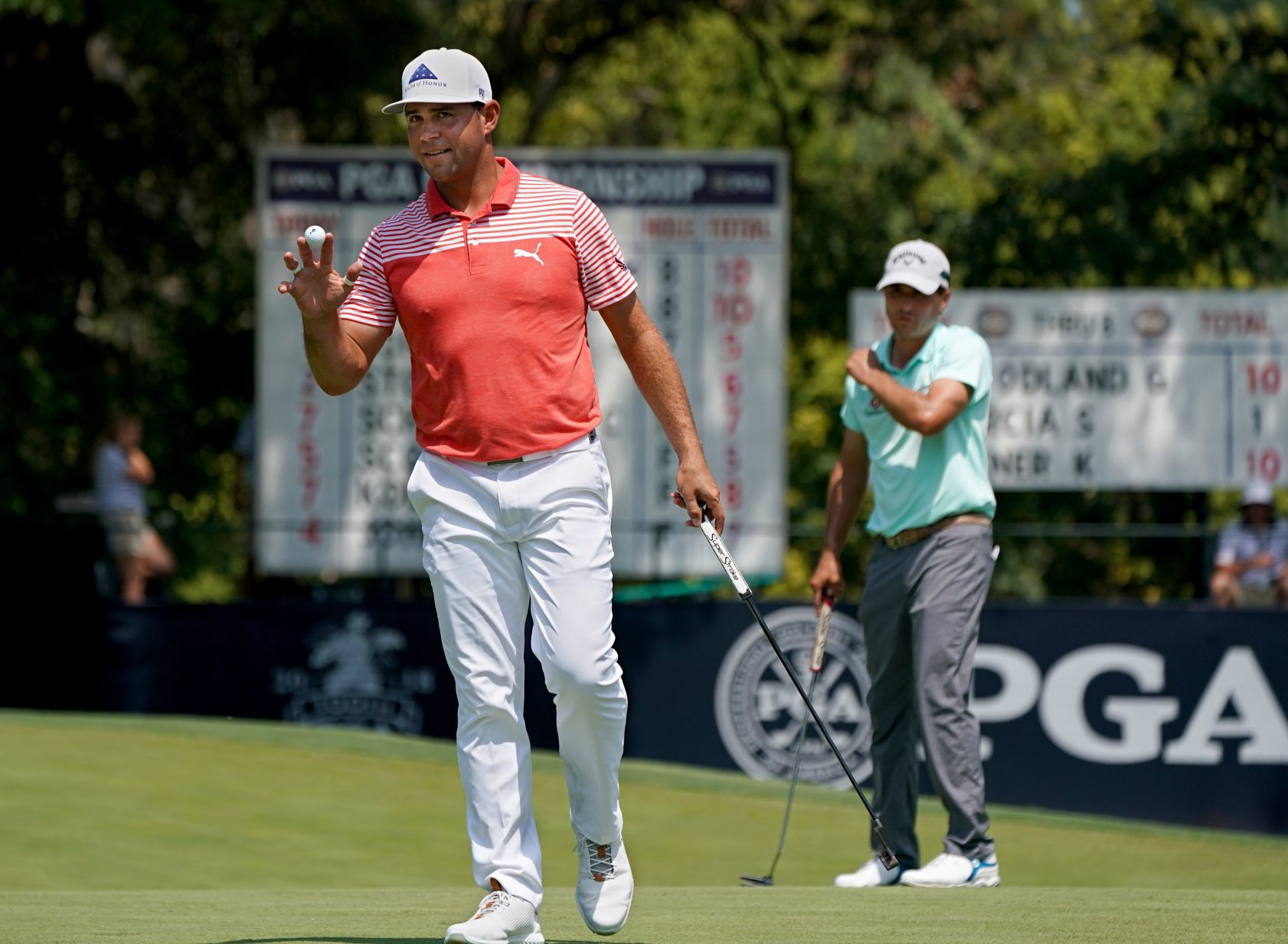 100th PGA Championship at Bellerive Country Club, round two